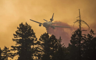 Record Retardant Drops From Medford Air Tanker Base